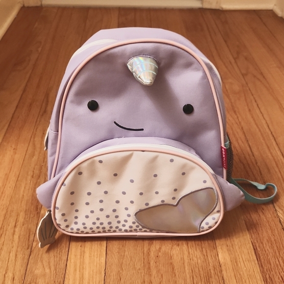 Skip*Hop Narwhal Kids Backpack - Picture 1 of 3